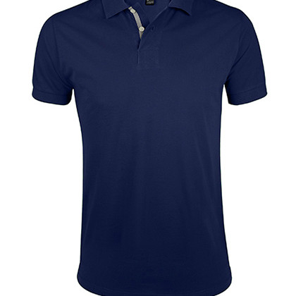 SOL´S L587 Poloshirts in French Navy / Grey (Solid)