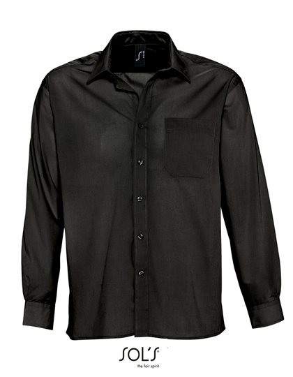 SOL´S L623 Hemden in Black