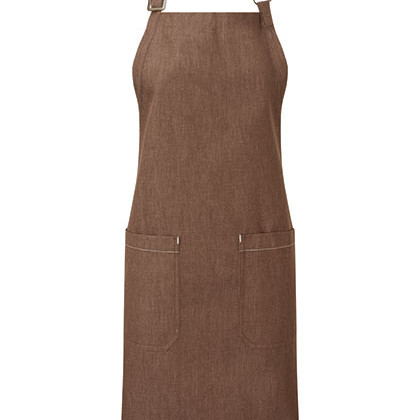 Premier Workwear PW113 Schorten in Brown Denim (ca. Pantone 4705C)