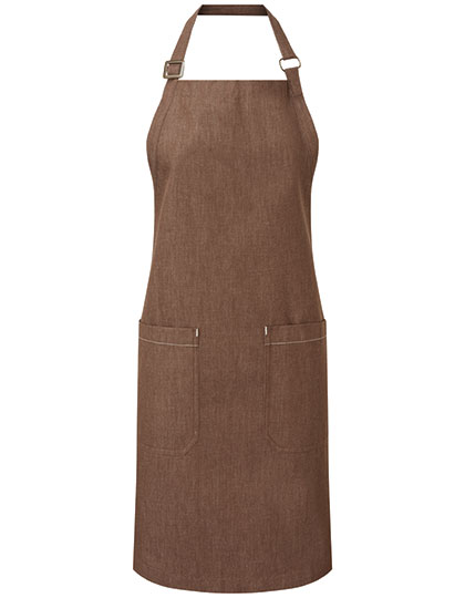 Premier Workwear PW113 Schorten in Brown Denim (ca. Pantone 4705C)