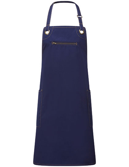 Premier Workwear PW121 Schorten in Navy (ca. Pantone 533C) / Camel (ca. Pantone 2318C)