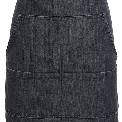 Premier Workwear PW125 Schorten in Black Denim (ca. Pantone 433C)