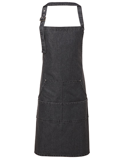 Premier Workwear PW126 Schorten in Black Denim (ca. Pantone 433C)