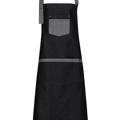 Premier Workwear PW127 Schorten in Black Denim (ca. Pantone 433C)