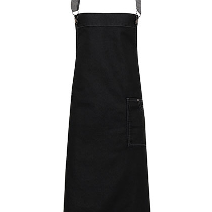 Premier Workwear PW134 Schorten in Black Denim (ca. Pantone 433C)