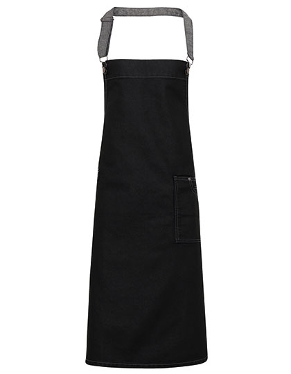 Premier Workwear PW134 Schorten in Black Denim (ca. Pantone 433C)
