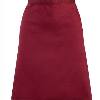 Premier Workwear PW151 Schorten in Burgundy (ca. Pantone 216C)