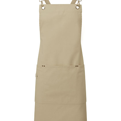 Premier Workwear PW182 Schorten in Khaki (ca. Pantone 7536C)