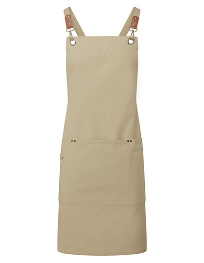 Premier Workwear PW182 Schorten in Khaki (ca. Pantone 7536C)