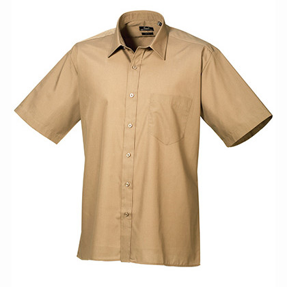 Premier Workwear PW202 Hemden in Khaki
