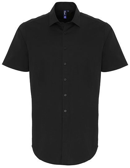 Premier Workwear PW246 Hemden in Black (ca. Pantone Black C)