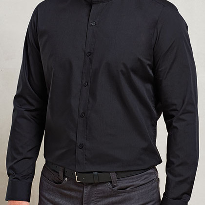 Premier Workwear PW258 Hemden in Black