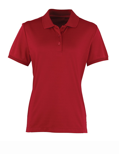 Premier Workwear PW616 Poloshirts in Burgundy (ca. Pantone 216C)