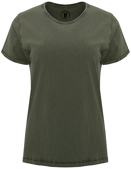 Roly RY6691 T-shirts in Dark Green Brown 38